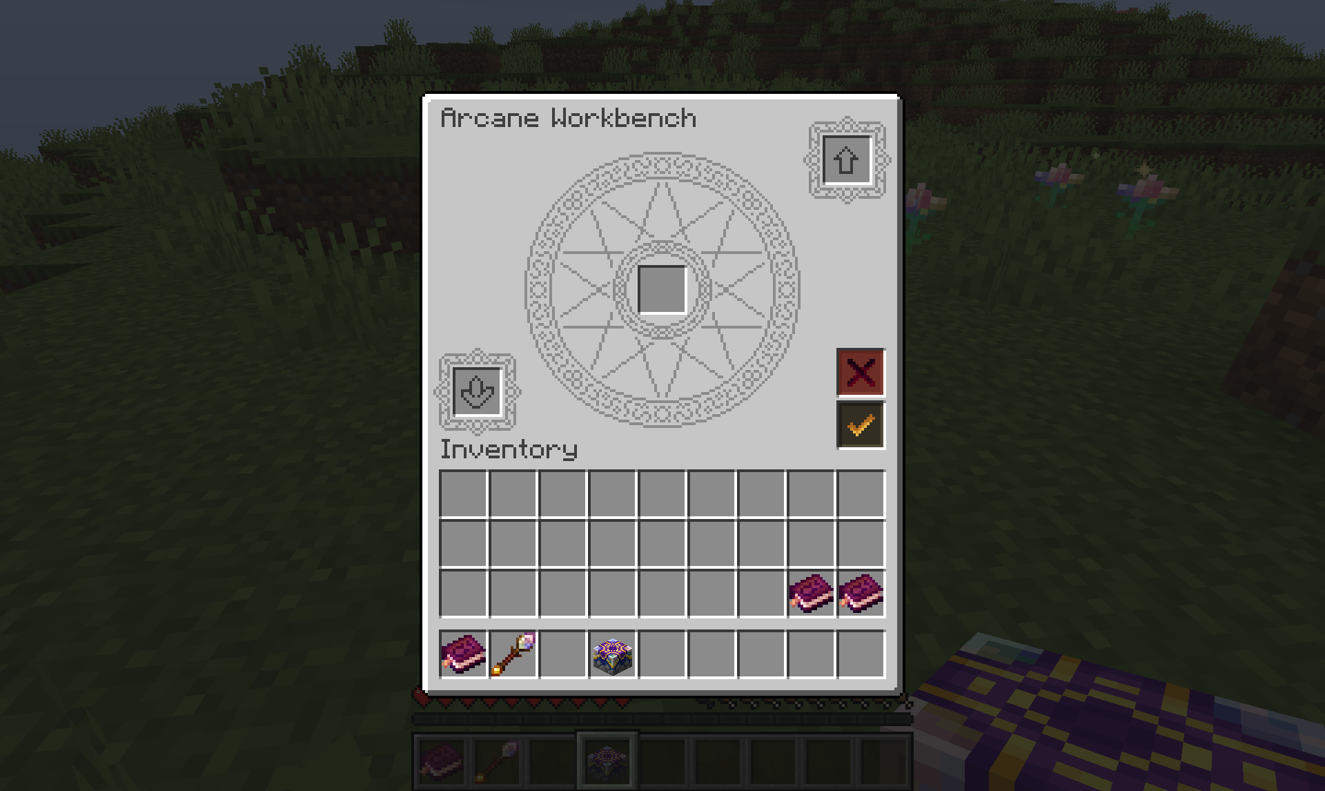 Arcane Workbench without anything