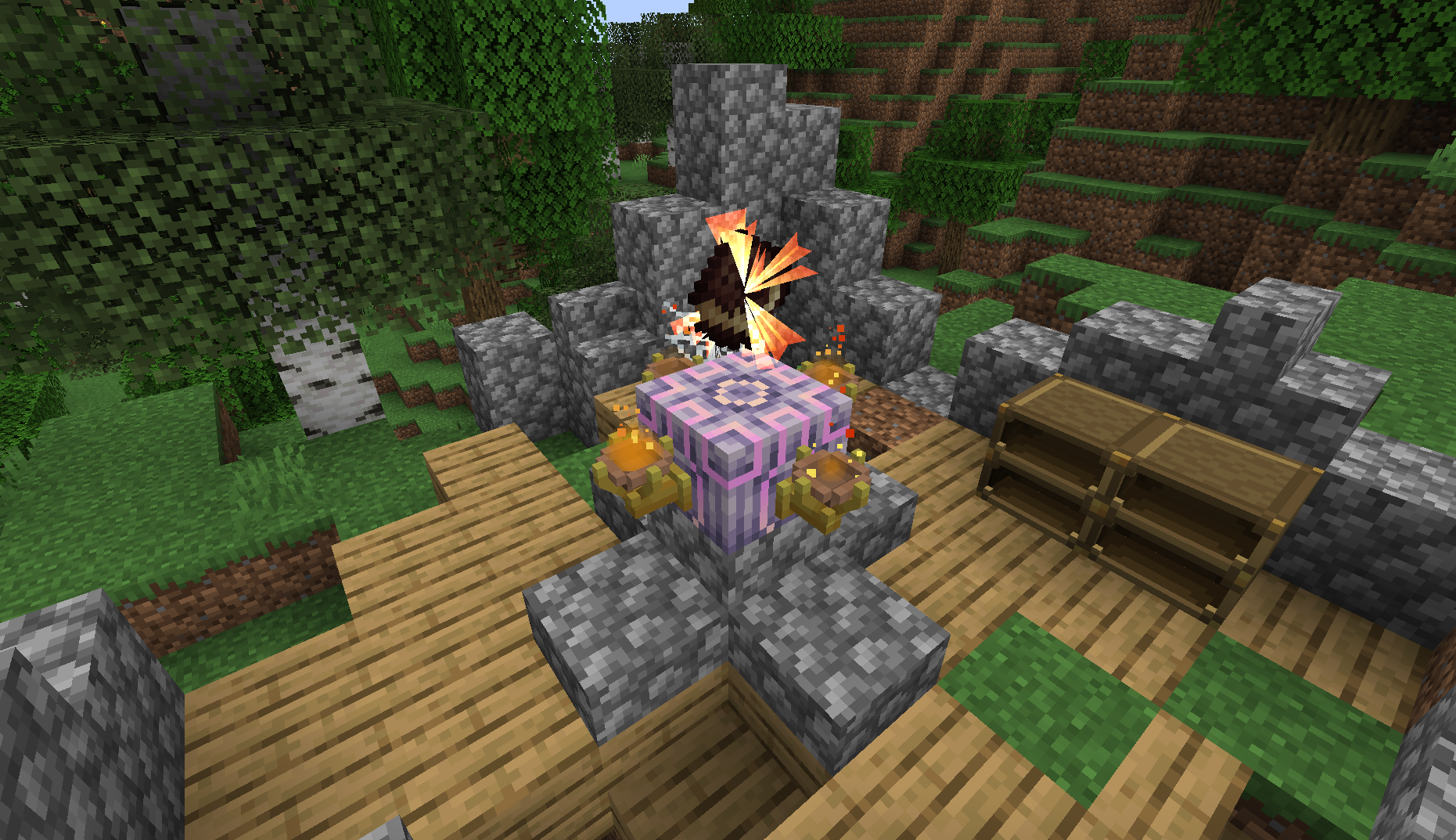 Imbuement altar repairing a ruined spell book