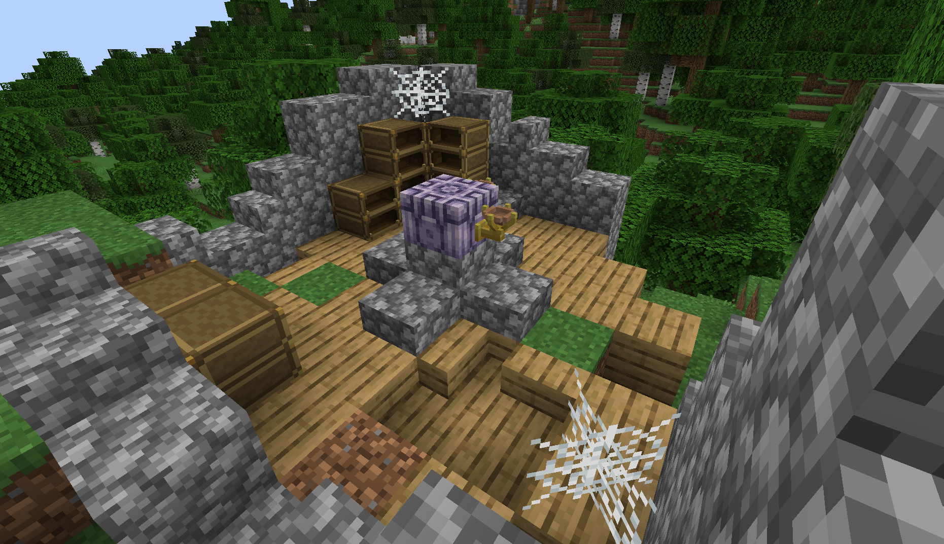 Library ruins on Overworld