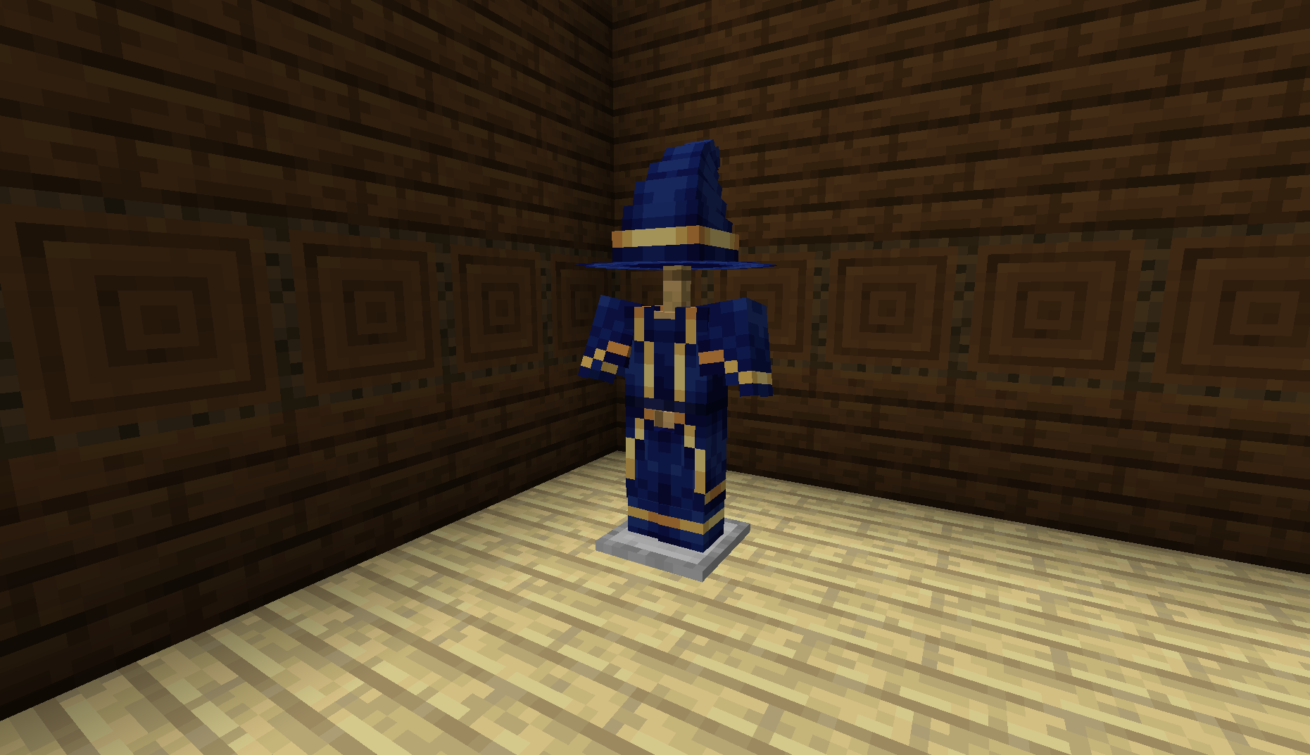 Wizard armor on stand